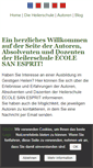 Mobile Screenshot of heilerschule-san-esprit.de